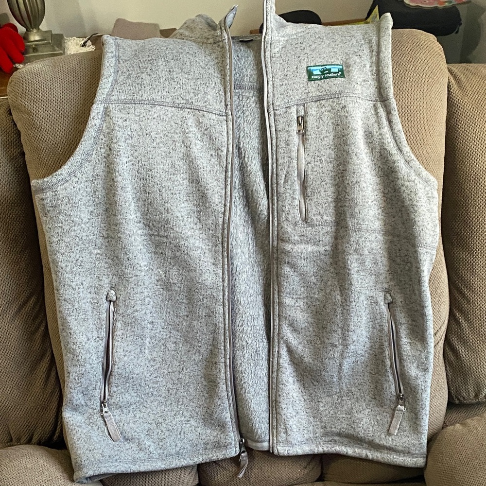 Simply Southern Gray Vest